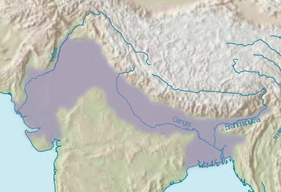 Indo-Gangetic Plain haze satellite imagery