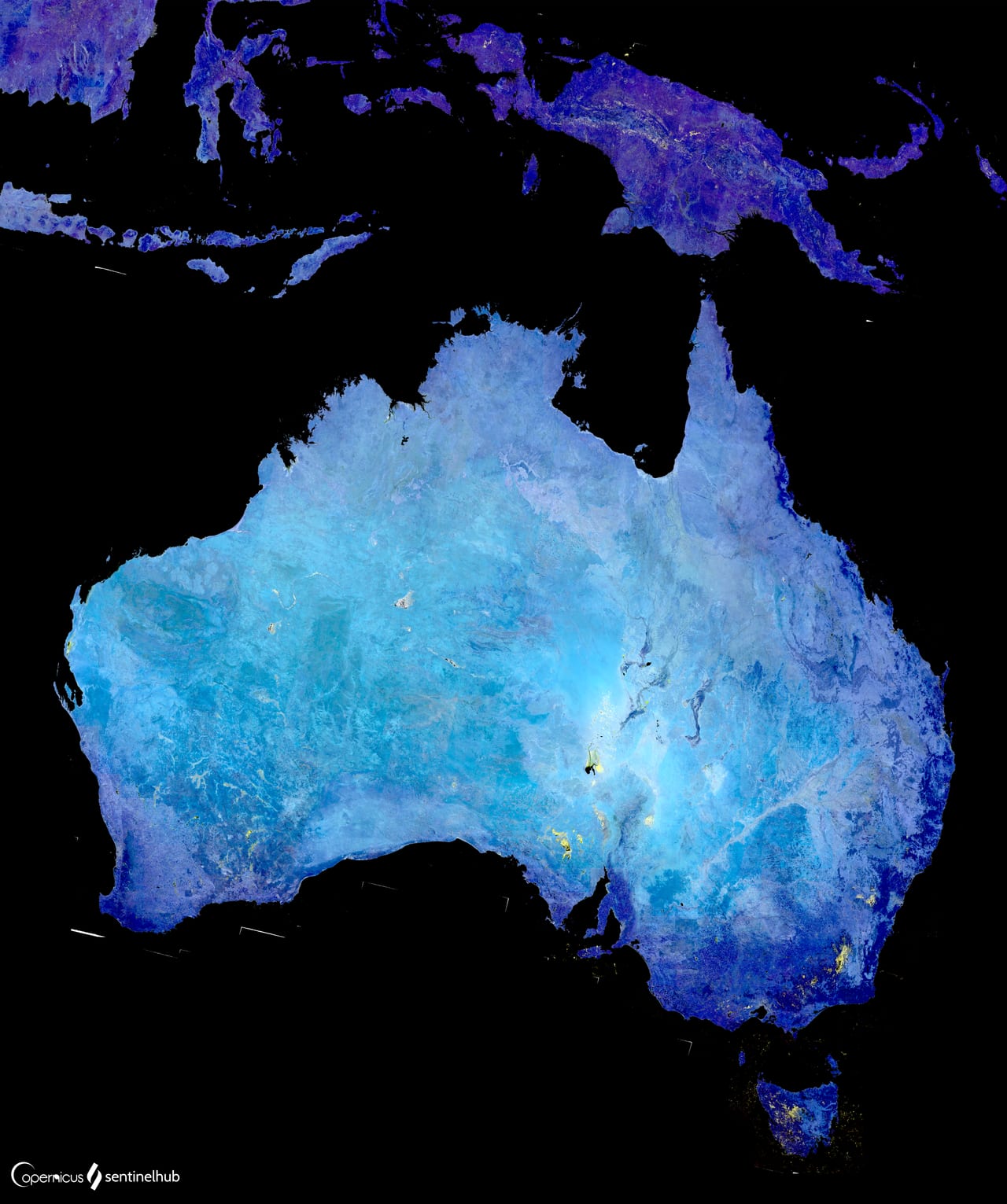 Sentinel-2 mosaic export GeoTIFF