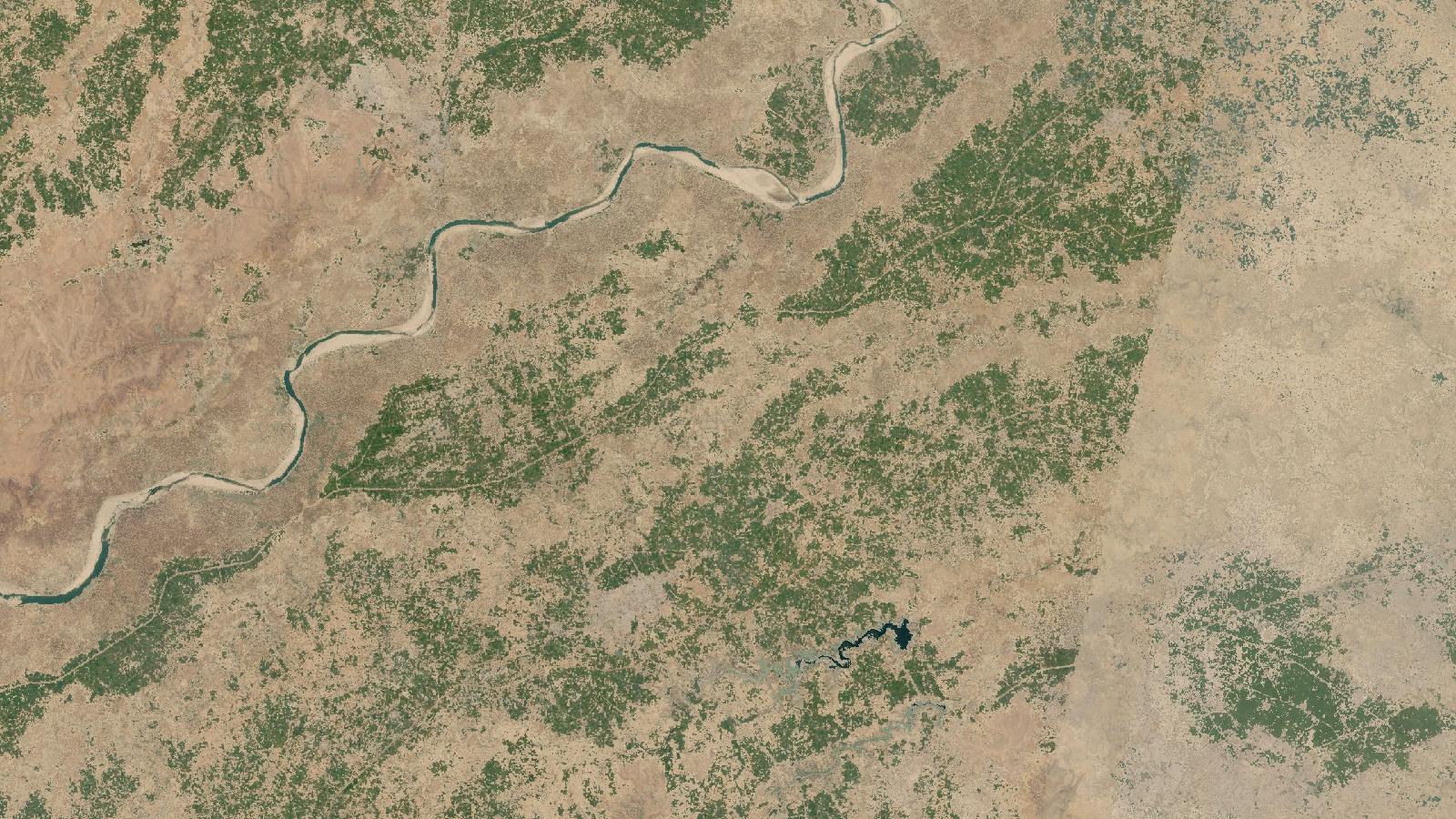 Illustration for "Sentinel-2 Bare Soil Index in GEE for Chambal Ravines"